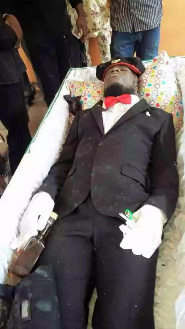 Young Cultist Buried With Hot Drink, Marijuana And Cigarette (Graphic Photo)